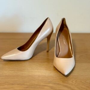 BCBGeneration OSLO Natural Leather Stiletto Heels